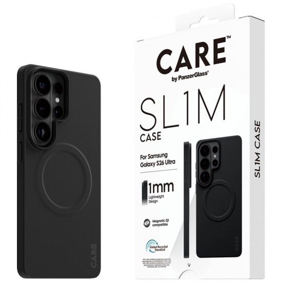 CARE by PanzerGlass SL1M Case for Samsung Galaxy S26 Ultra - Black