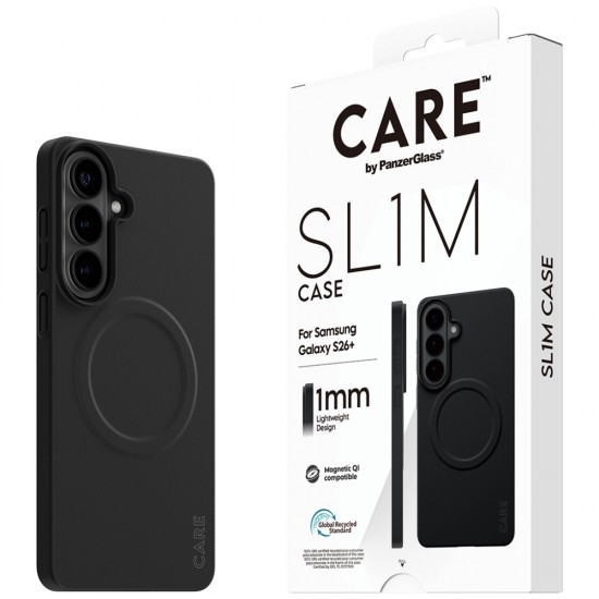 CARE by PanzerGlass SL1M Case for Samsung Galaxy S26+ - Black