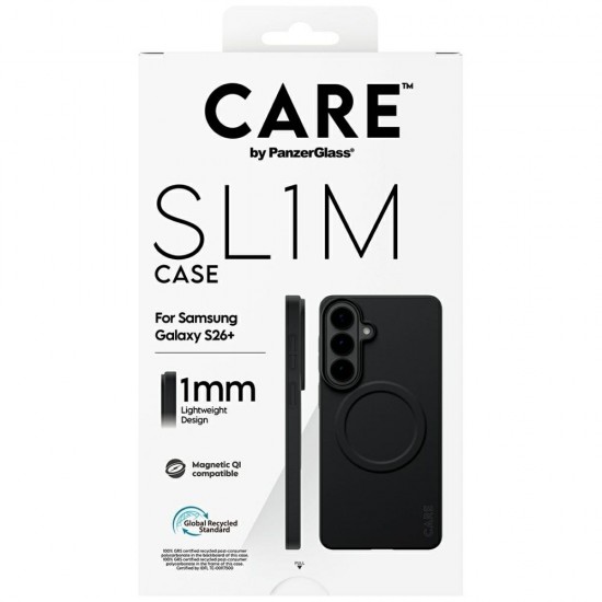 CARE by PanzerGlass SL1M Case for Samsung Galaxy S26+ - Black