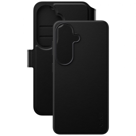 CARE by PanzerGlass Tango 2in1 Wallet Case for Samsung Galaxy S26 - Black