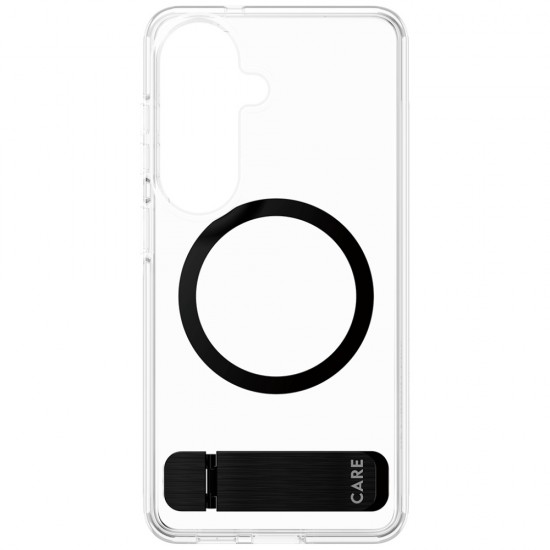 CARE by PanzerGlass Urban Explorer Transparent Case w. Black Qi for Samsung Galaxy S26 - transparent