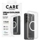 CARE by PanzerGlass Urban Explorer Transparent Case w. White Qi for Samsung Galaxy S26 - transparent