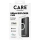 CARE by PanzerGlass Urban Explorer Transparent Case w. White Qi for Samsung Galaxy S26 - transparent