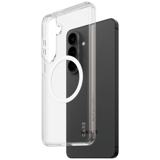 CARE by PanzerGlass Urban Explorer Transparent Case w. White Qi for Samsung Galaxy S26+ - transparent