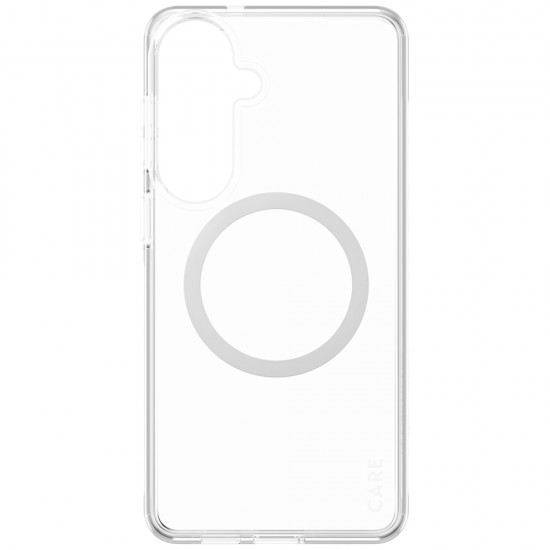 CARE by PanzerGlass Urban Explorer Transparent Case w. White Qi for Samsung Galaxy S26+ - transparent
