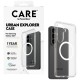 CARE by PanzerGlass Urban Explorer Transparent Case w. White Qi for Samsung Galaxy S26+ - transparent