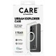 CARE by PanzerGlass Urban Explorer Transparent Case w. White Qi for Samsung Galaxy S26+ - transparent