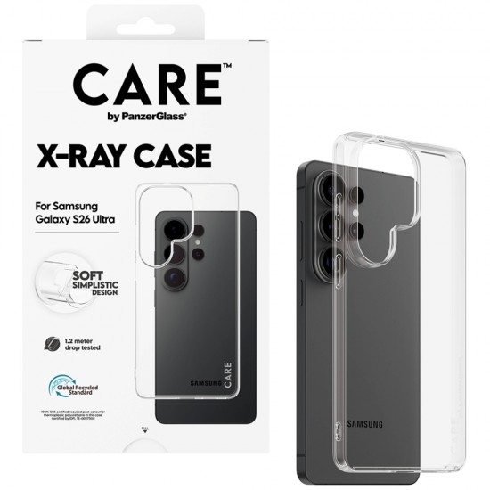 CARE by PanzerGlass X-Ray Case for Samsung Galaxy S26 Ultra - Transparent