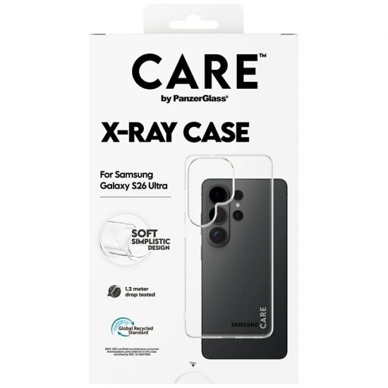 CARE by PanzerGlass X-Ray Case for Samsung Galaxy S26 Ultra - Transparent