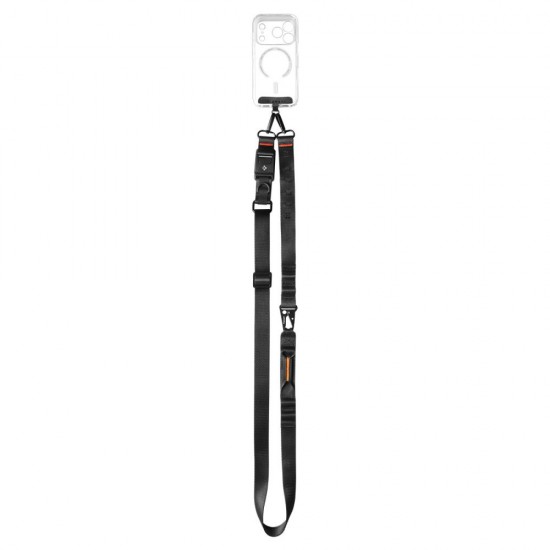 Spigen DA30M Stap Crossbody Phone Lanyard - Black