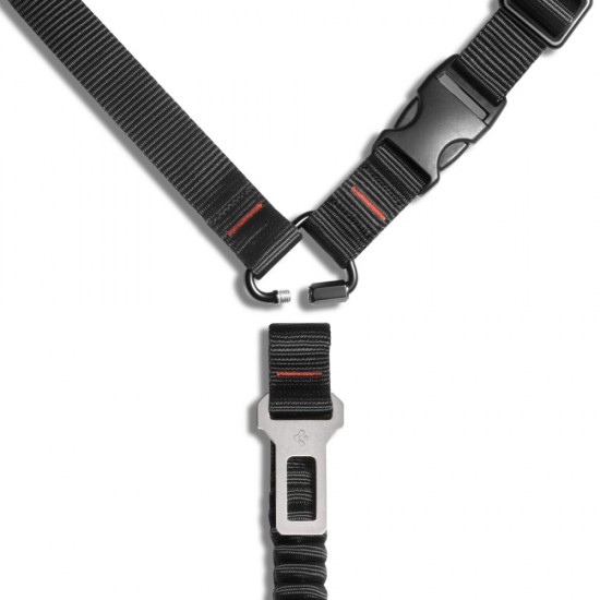 Spigen PS100 Universal Pet Seat Belt - Black