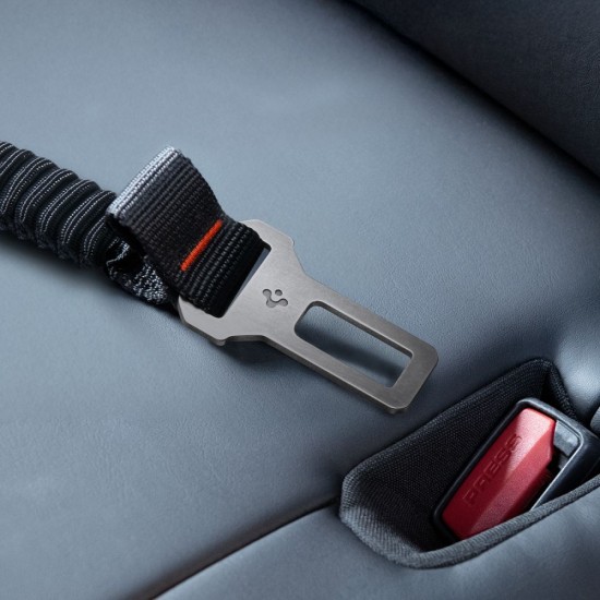 Spigen PS100 Universal Pet Seat Belt - Black
