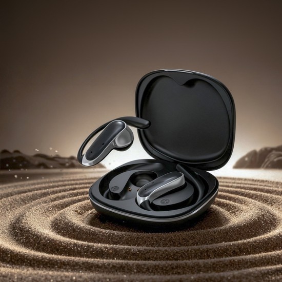 Dudao U17Z Bluetooth 5.3 OWS Headphones with Ear Hooks - Black