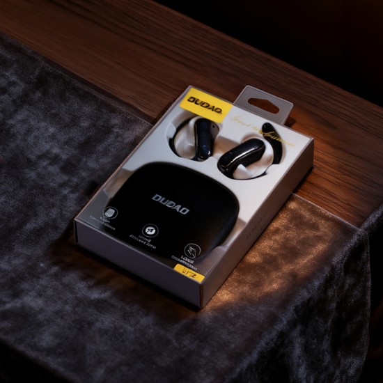 Dudao U17Z Bluetooth 5.3 OWS Headphones with Ear Hooks - Black