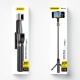 Dudao F18 Selfie Stick 1.1m with Tripod and Bluetooth Remote Control - Black
