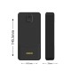 Dudao K10Pro Power Bank 2.4A 20000mAh 2 x USB-A - Black