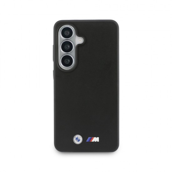BMW M Metal Logo MagSafe Case for Samsung Galaxy S26+ - Black