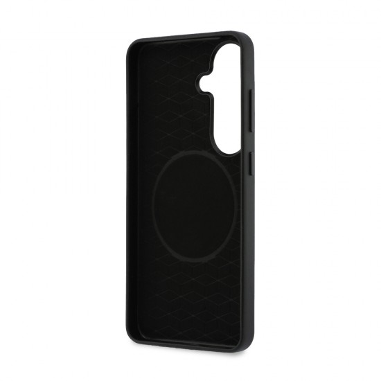 BMW M Metal Logo MagSafe Case for Samsung Galaxy S26+ - Black