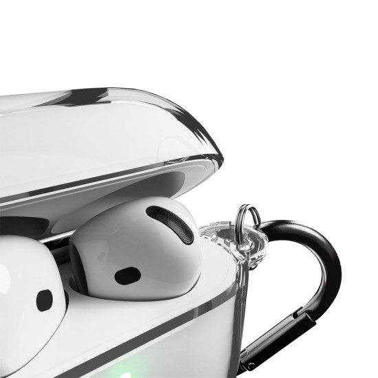 Puro 0.3 Nude Case for AirPods 4 - Transparent