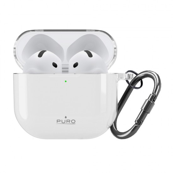Puro 0.3 Nude Case for AirPods 4 - Transparent
