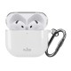 Puro 0.3 Nude Case for AirPods 4 - Transparent