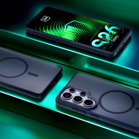 3mk Smoke MagCase for Samsung Galaxy S26 Ultra - Gray-Translucent