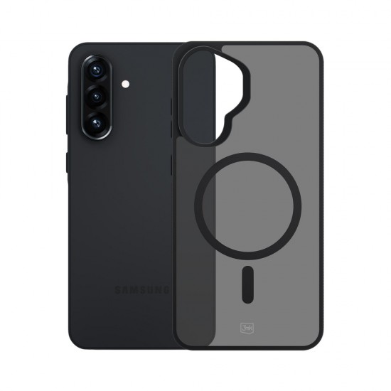 3mk Smoke MagCase for Samsung Galaxy A57 - Gray-Translucent