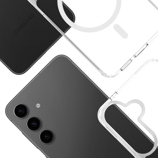 3mk Armor Magcase for Samsung Galaxy S24+ - transparent