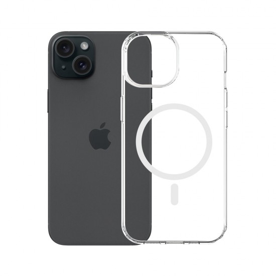 3mk Armor Magcase for iPhone 15 Plus - Transparent