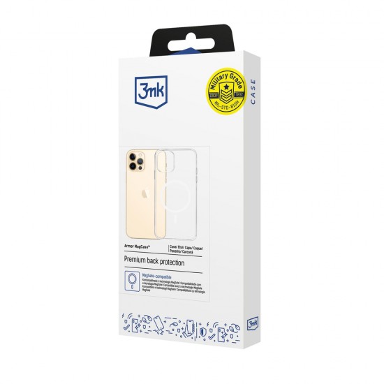 3mk Armor Magcase for iPhone 12 Pro Max - Transparent