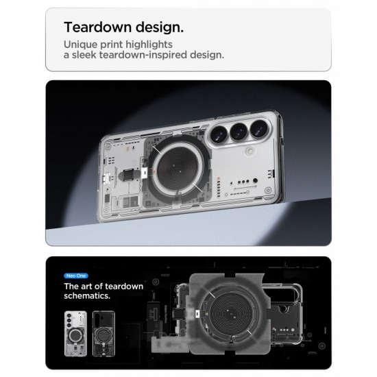 Spigen Ultra Hybrid Mag MagSafe Case for Samsung Galaxy S26 Neo One - Transparent