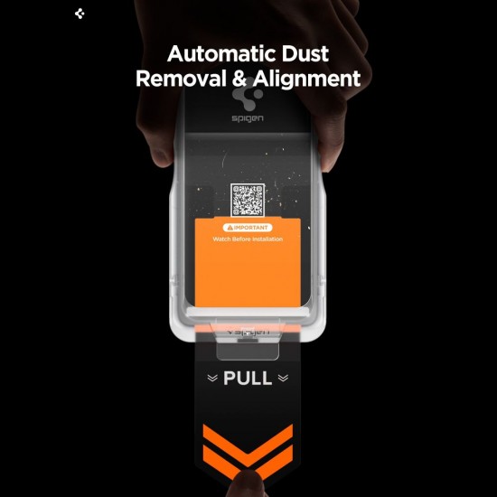 Spigen Glas.Tr Ez Fit Pro HD Privacy Glass for Samsung Galaxy S26