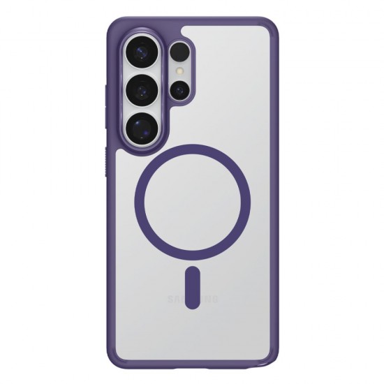 Spigen Ultra Hybrid Mag MagSafe Case for Samsung Galaxy S26 Ultra - Clear Navy Blue