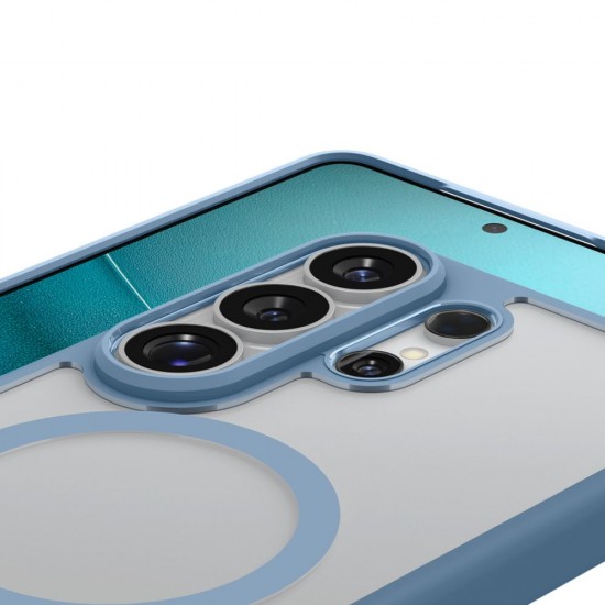 Spigen Ultra Hybrid Mag MagSafe Case for Samsung Galaxy S26 Ultra - Clear Blue