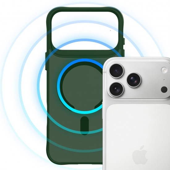 3mk Smoke MagCase for iPhone 17 Pro - Green-Translucent
