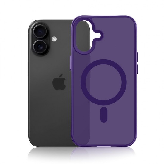 3mk Smoke MagCase for iPhone 17 - purple-translucent