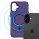 3mk Smoke MagCase for iPhone 17 - purple-translucent
