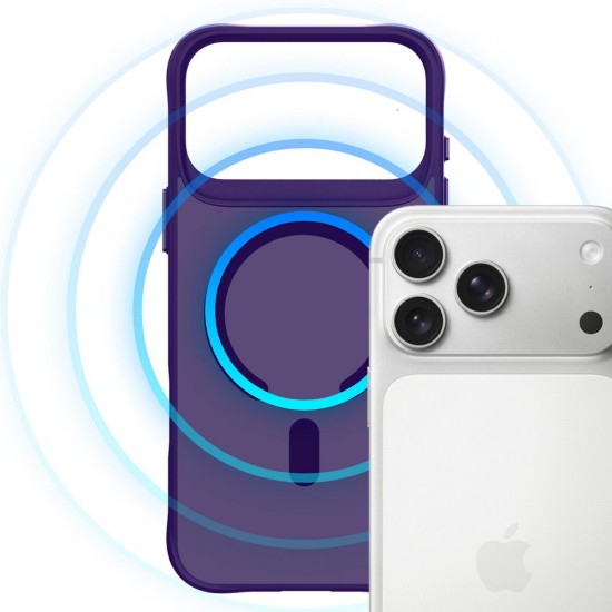 3mk Smoke MagCase for iPhone 17 Pro Max - Purple-Translucent