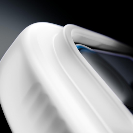 3mk Smoke MagCase for iPhone Air - White-Translucent