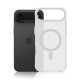3mk Smoke MagCase for iPhone Air - White-Translucent