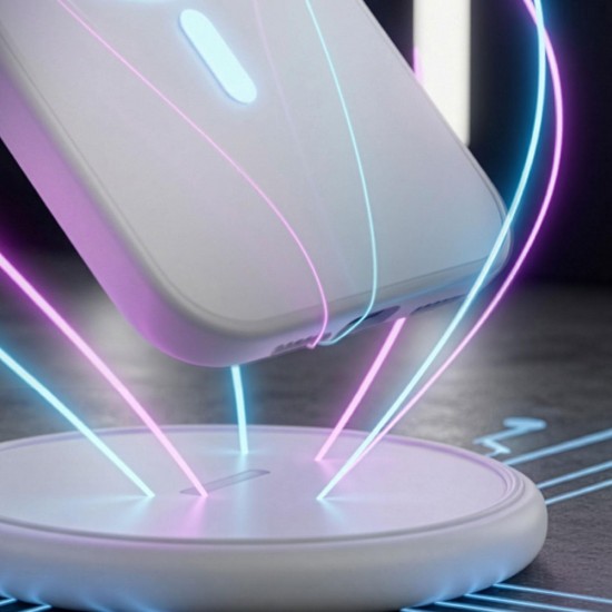 3mk Smoke MagCase for iPhone 17 Pro - White-Translucent