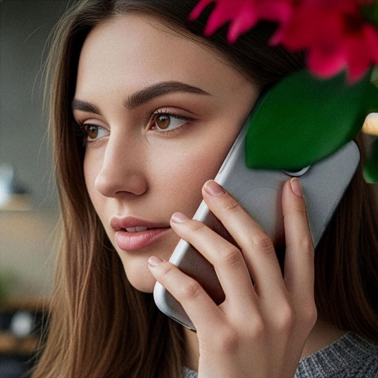 3mk Smoke MagCase for iPhone 17 Pro Max - White-Translucent