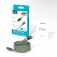 Choetech XCC-1068 PD 60W USB-C - USB-C Cable with Display 1.2 m - Green
