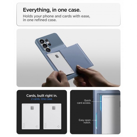 Spigen Slim Armor CS Case for Samsung Galaxy S26 Ultra - Blue