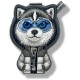 Nimmy Cool&Cute 2.0 Wolf Magnetic Pendant - Black