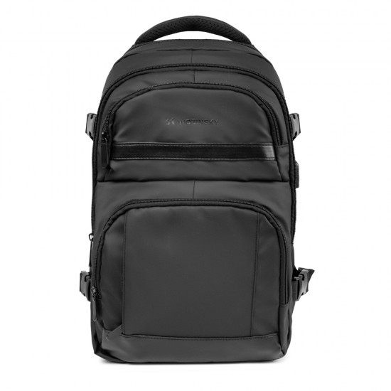 Wozinsky WPW-20L Travel Backpack with Laptop Pocket 40x20x25 cm for the Luggage Hold - Black
