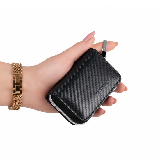 Wozinsky WBS-20 RFID Anti-Theft Car Key Case - Faraday Cage - Black