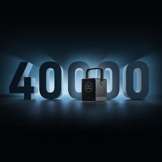 Cuktech Powerbank 300W 40000mAh with Wireless Charging 2x USB-C + 2x USB-A - Black