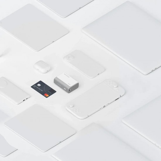 CUKTECH 30W 10000mAh Power Bank 1C1A - CP13- Gray Color