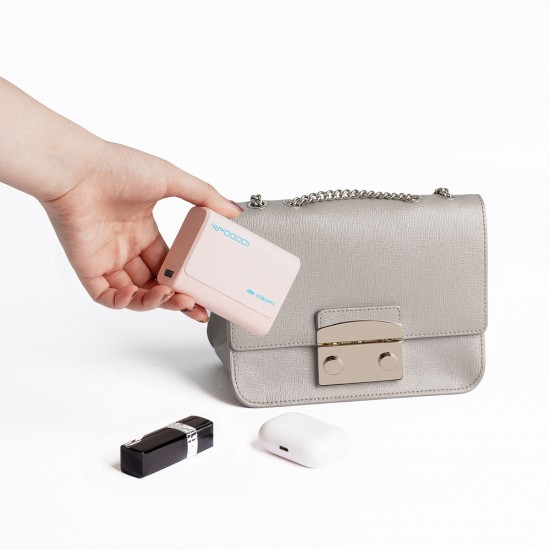 Powerbank Cuktech CP13 30W 10000mAh USB-C + USB-A - pink